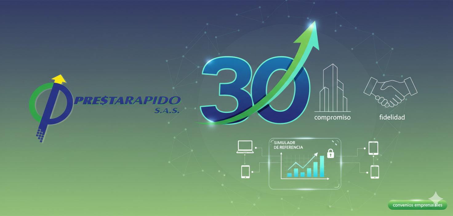 ¡Tres décadas a tu lado! Celebramos 30 años de solidez y compromiso.